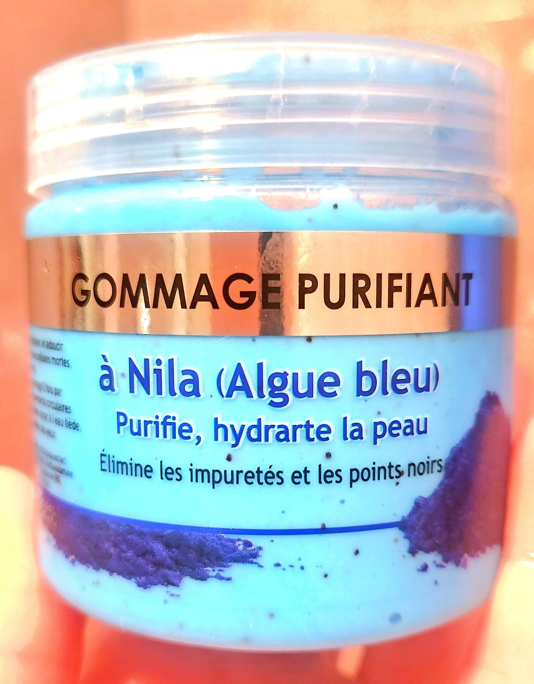 Blue Nila exfoliant creme for cleansing and whitening of the skin