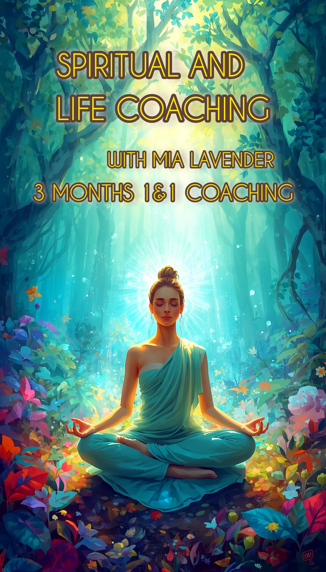 1&1 life coaching - 3 months - change your life and move on from the past heal your chakras and master your mind